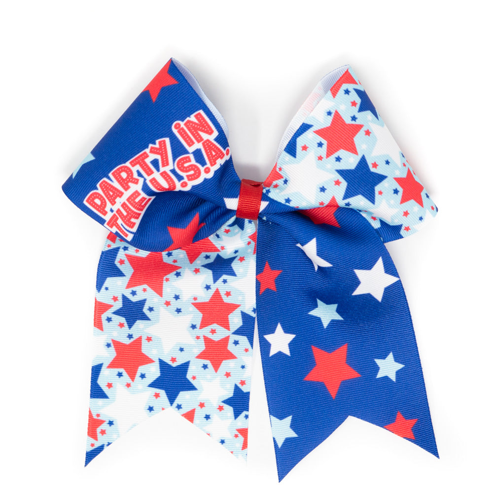 Party in the U.S.A. Gaphic Ribbon and Bows Oh My!