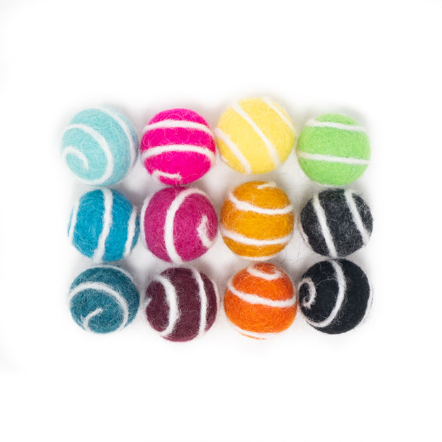 Felt Balls Collection for Crafting Projects - Fun and Vibrant