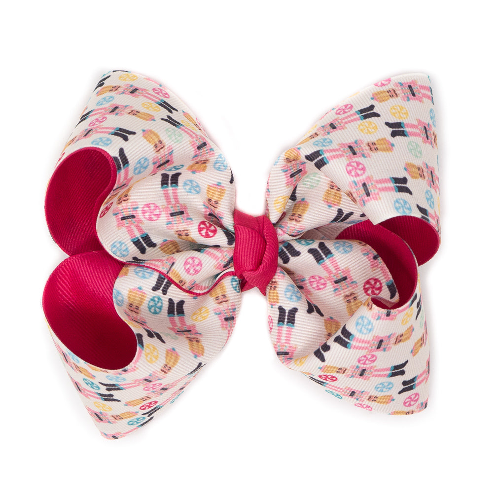 Pink Nutcrackers Ribbon and Bows Oh My!