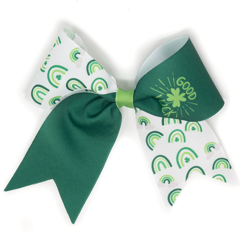 Good Luck Rainbows Graphic Ribbon and Bows Oh My!