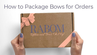How to Package Your Bows for Shipping