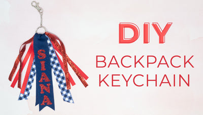 DIY Backpack Keychain