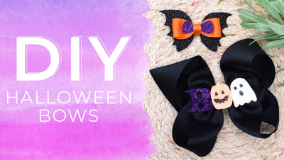 DIY Halloween Bows