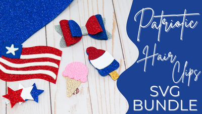 Patriotic Hair Clips! (SVG Bundle)