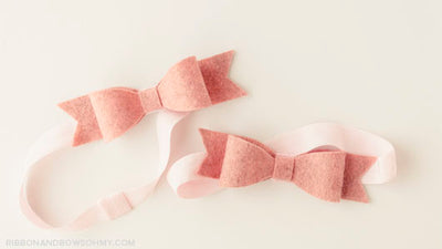 Felt Bow Headband Tutorial (video)