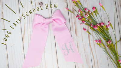 Long Tail School Bow Tutorial