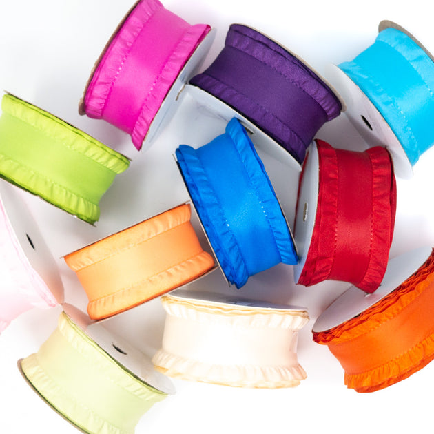 Double Ruffle Collection - Elegant, Delicate and Flair – Ribbon and ...