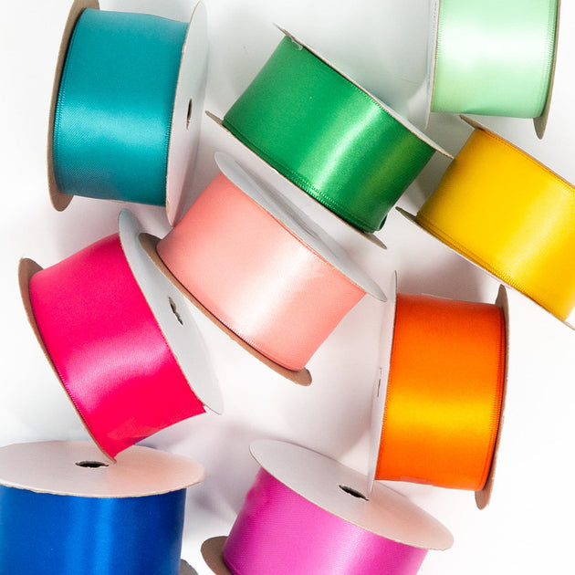 Premium Satin Ribbon for Bows, Weddings & Packaging – Ribbon and Bows ...