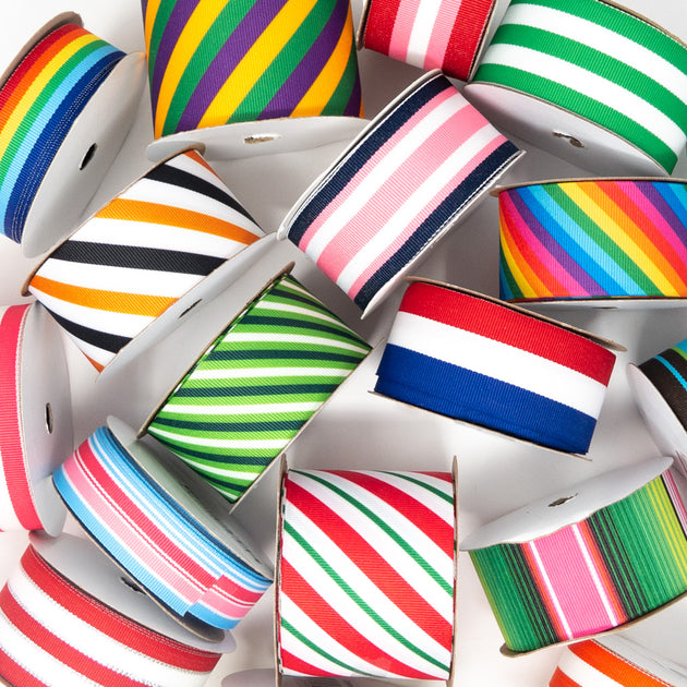 Striped Ribbon – Ribbon and Bows Oh My!