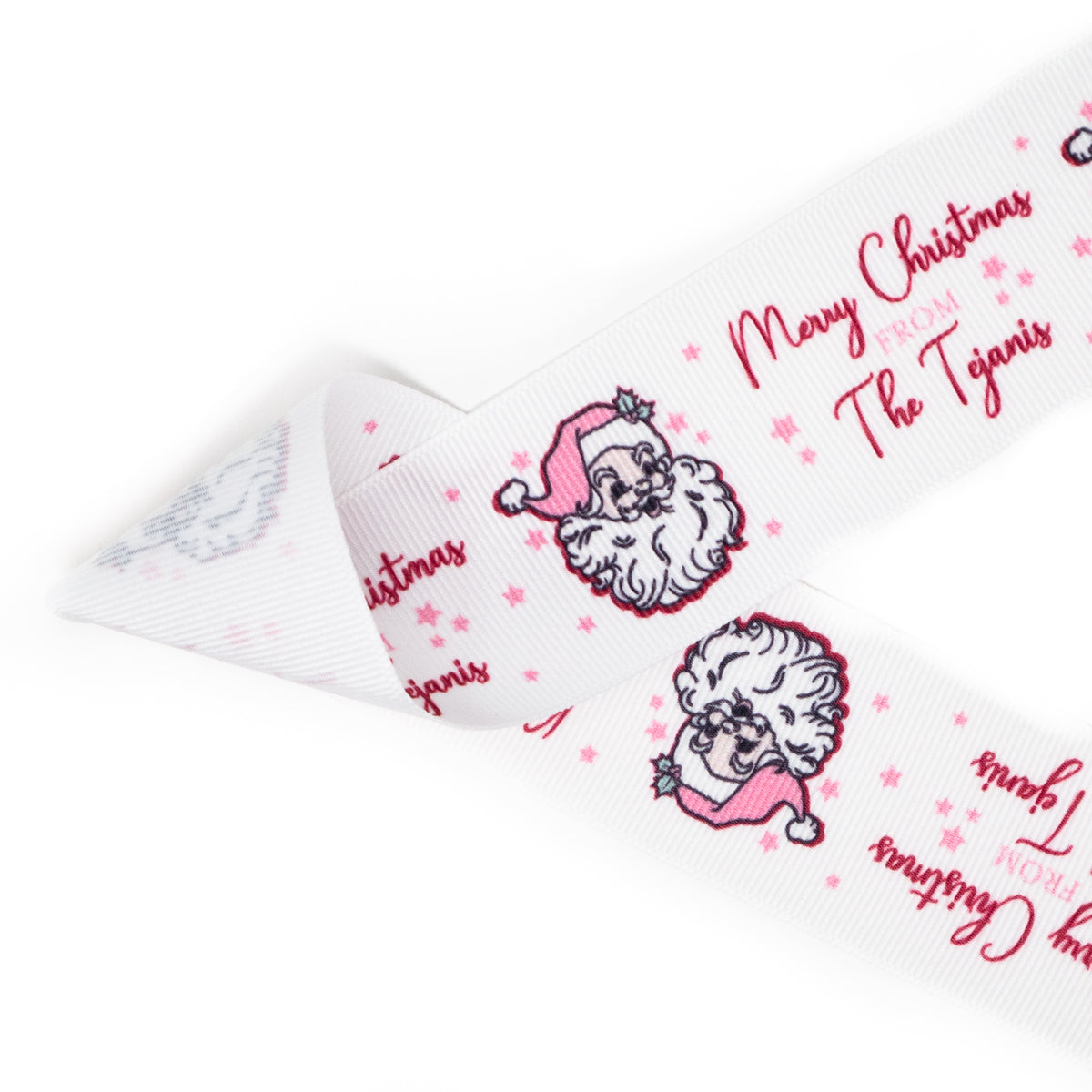 Customized Christmas Santa – Ribbon and Bows Oh My!