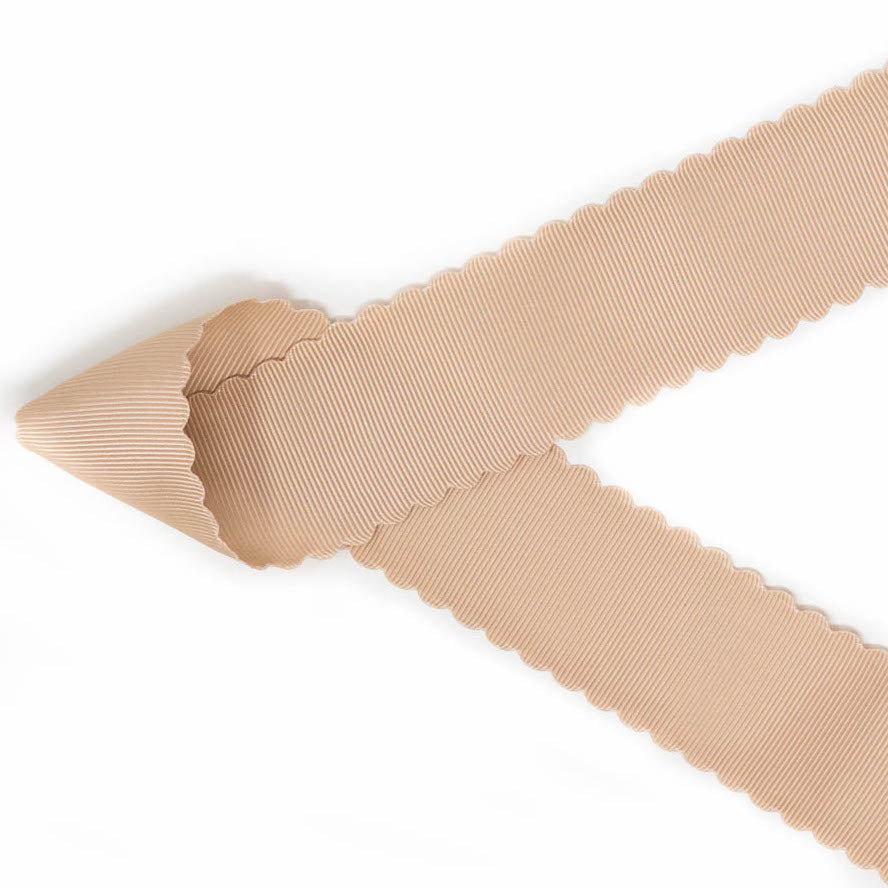 Buy Scalloped Grosgrain Ribbons | Elegant Edging for Delicate Creations ...