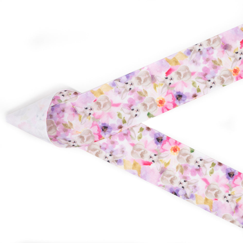 Spring & Floral Printed Ribbon for Crafts, Bows & Decor – Ribbon and ...