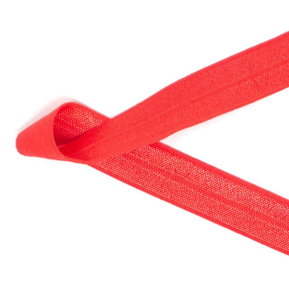 Romantic Red - FOE - Fold Over Elastic