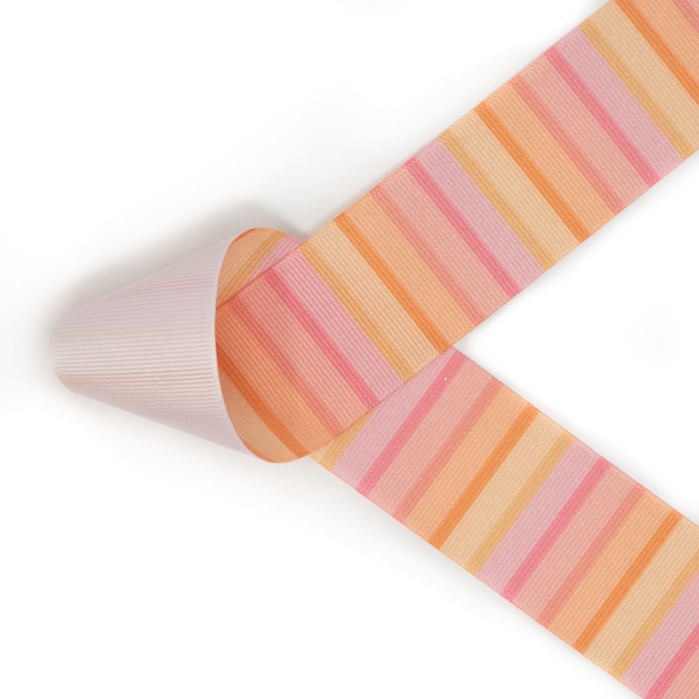 Sunset Stripe – Ribbon and Bows Oh My!